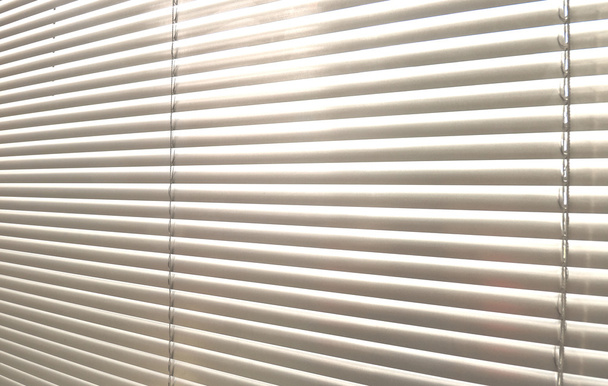 Tło okna szary Metaliczny jalusie przeciwsłoneczne office - Zdjęcie, obraz