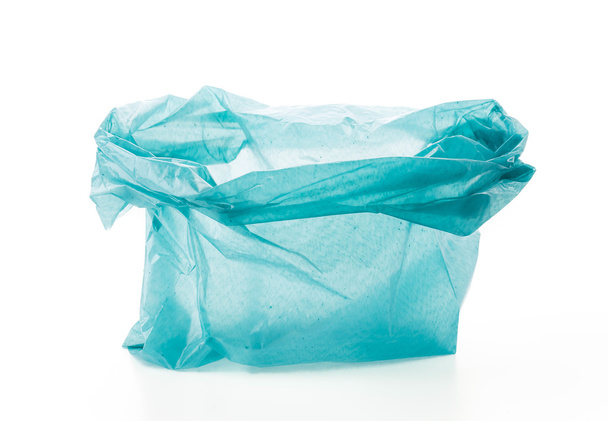 plastic bag on white background - Foto, Imagen