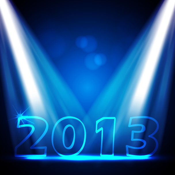 2013 新しい年の前夜ベクトル デザイン - ベクター画像