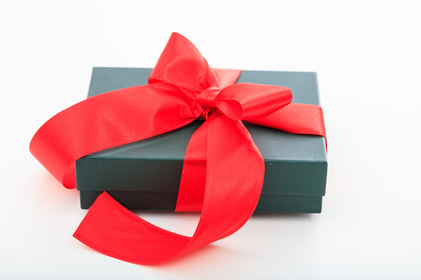 Gift box on white background - Photo, image