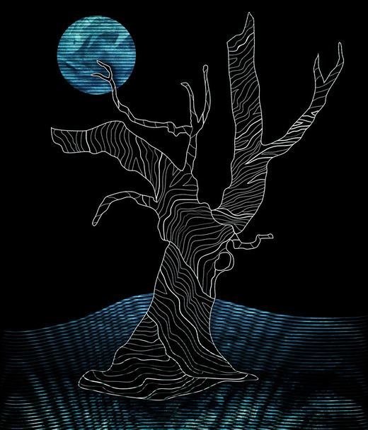 Diseño del árbol de Gnarly
 - Foto, imagen