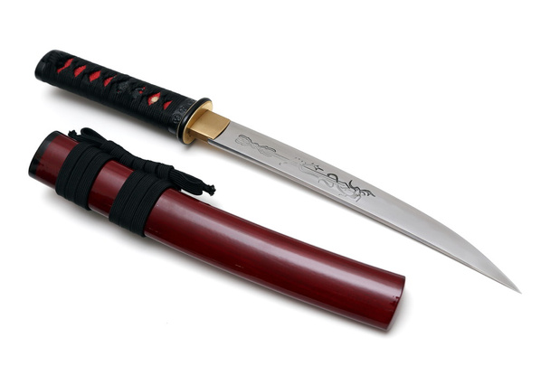 Tanto Japanese sword and scabbard - Photo, Image