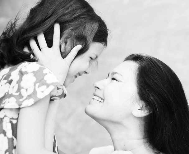 happy mother and daughter - Foto, Imagem