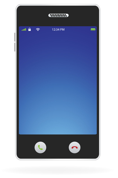 Мобільний телефон
 - Вектор, зображення