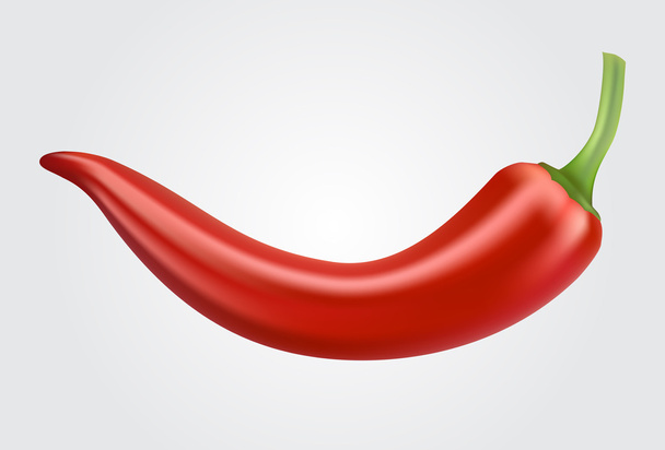 czerwony ostry pieprz chili - Wektor, obraz