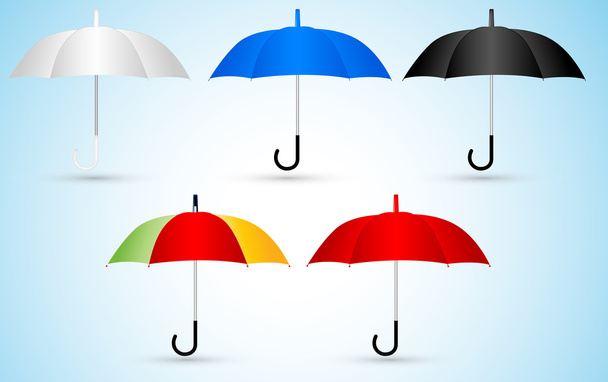 Umbrella Vectors - Διάνυσμα, εικόνα