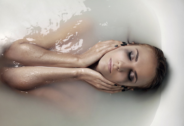 White bath - Foto, Imagen