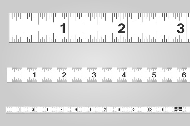 Ilustración de cinta métrica
 - Vector, Imagen