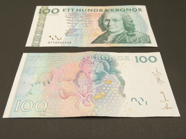 Billetes de moneda sueca
 - Foto, imagen