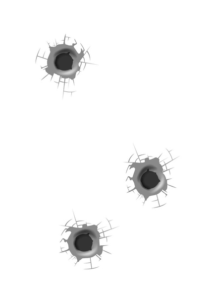 Пулевое отверстие
 - Вектор,изображение