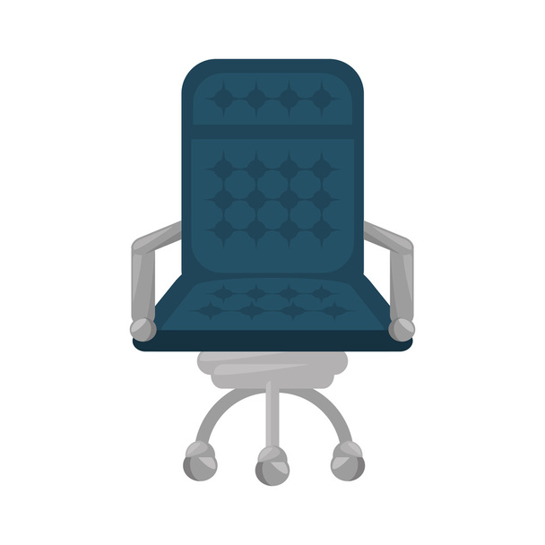 cadeira de escritório ícone isolado
 - Vetor, Imagem