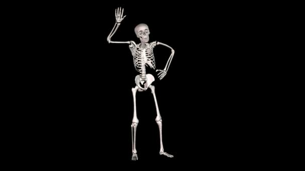 Danse disco squelette - Blanc plus Alpha CGI
 - Séquence, vidéo