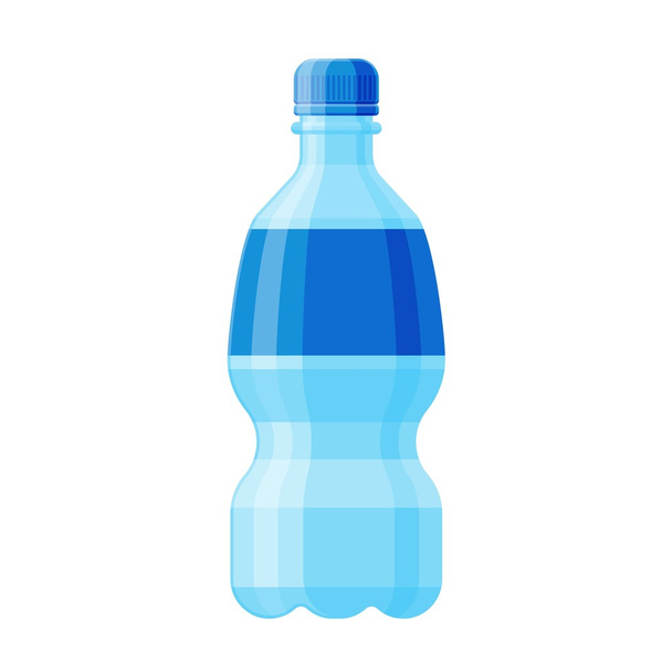 Water bottle vector illustration. - Wektor, obraz