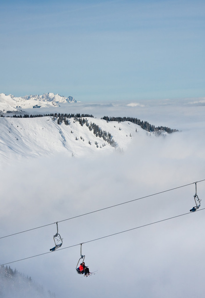 スキー リゾート ツェル アム ゼーします。オーストリア - 写真・画像