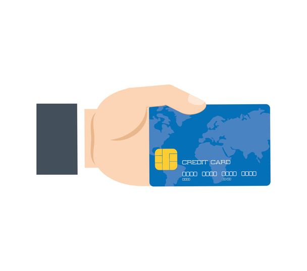 icône isolée carte de crédit
 - Vecteur, image