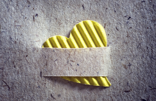 σχήμα καρδιάς υφή φόντου χαρτί - Φωτογραφία, εικόνα
