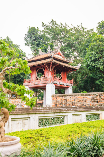  The Temple of Literature in Hanoi, Vietnam - Foto, Imagem