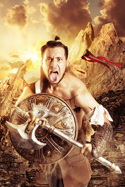 Antigo gladiador / Guerreiro
 - Foto, Imagem