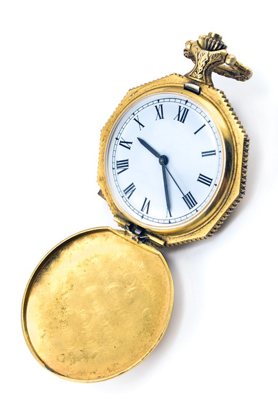Zegarek kieszonkowy złoto antyczne - Zdjęcie, obraz