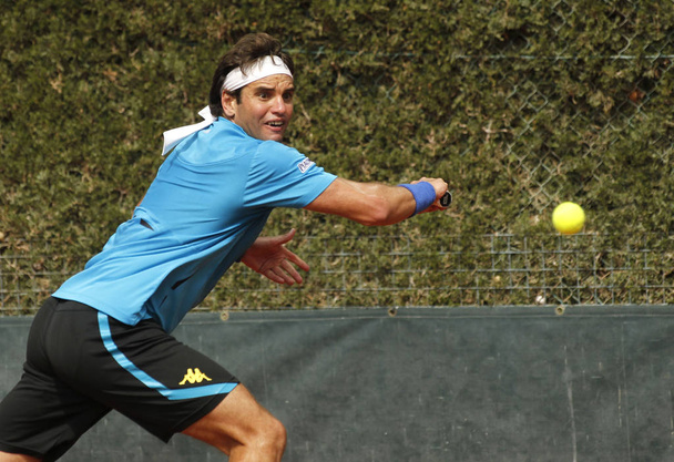 Tunisian tennis player Malek Jaziri - Foto, Bild