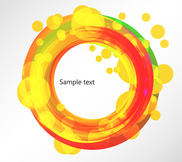 Colorful circle - Vector, Imagen
