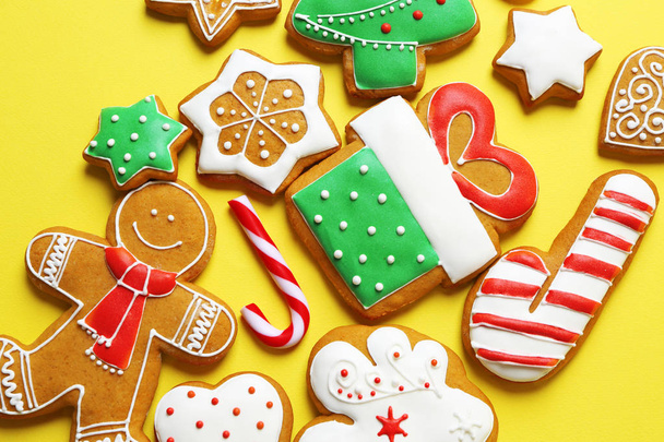 Delicious Christmas cookies - Φωτογραφία, εικόνα