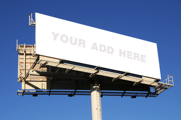 Billboard con espacio en blanco
 - Foto, imagen