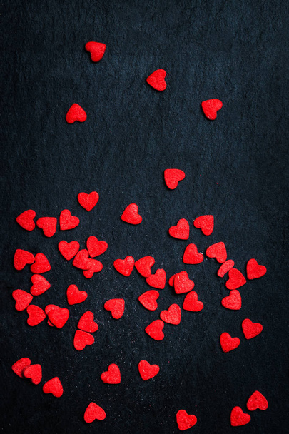 rode harten voor valentines day - Foto, afbeelding