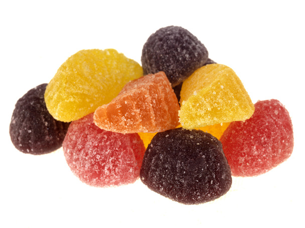 Dulces de gelatina de frutas
 - Foto, imagen