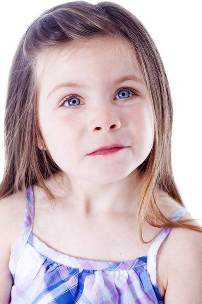 fiatal gyönyörű lány portréja - Fotó, kép