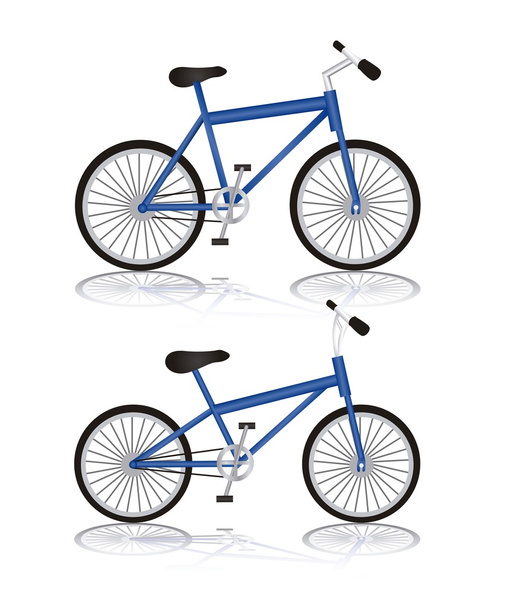 自転車イラスト - ベクター画像