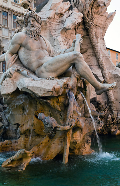 Fontana dei Quattro - Fotoğraf, Görsel