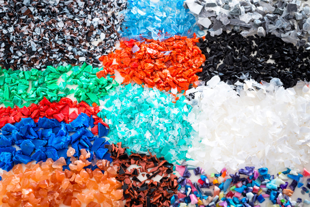 Different regrind polymers  - Photo, Image