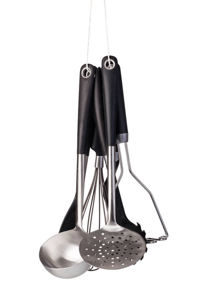 set of stainless steel kitchenware - Photo, Image