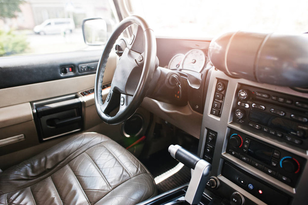 Interior of luxury car - Foto, Bild