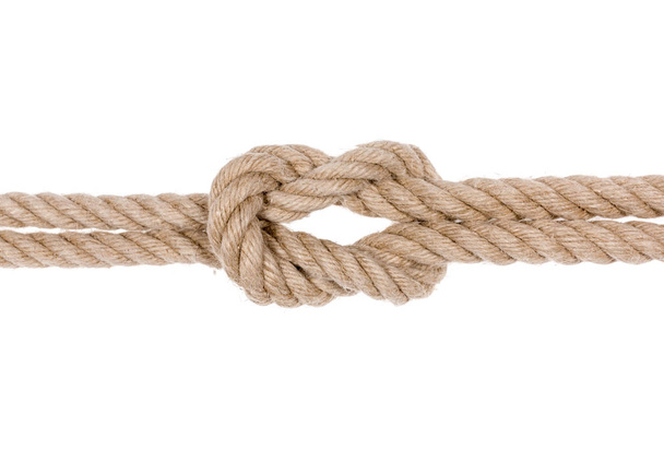 Nautical rope knot. - Photo, image