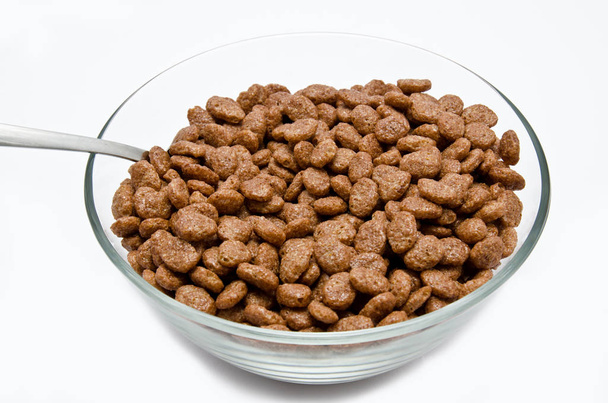 Cereales de chocolate en el bowl
 - Foto, imagen