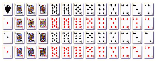 Pack de cartas en blanco
 - Vector, Imagen