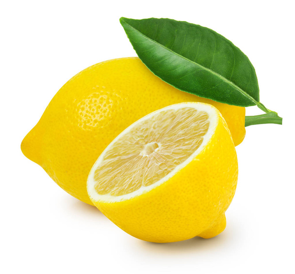 Lemon isolated on white background - Foto, imagen