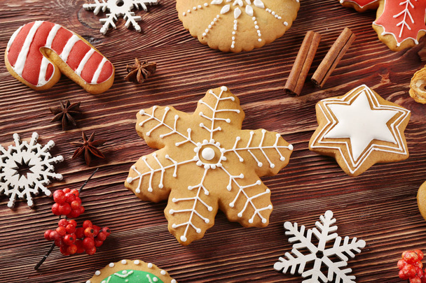 Tasty Christmas cookies - Photo, Image