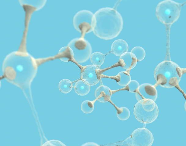 mikrobiologisten molekyylien käsite
 - Valokuva, kuva