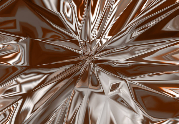 Metall reflektierende Oberfläche - Foto, Bild