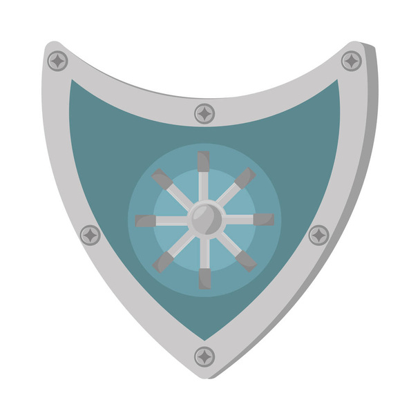 handle safe box isolated icon - Vector, Imagen