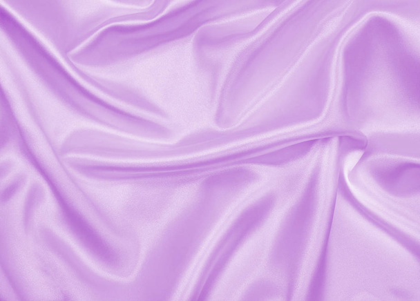 Smooth elegant lilac silk or satin texture as wedding background - Fotó, kép