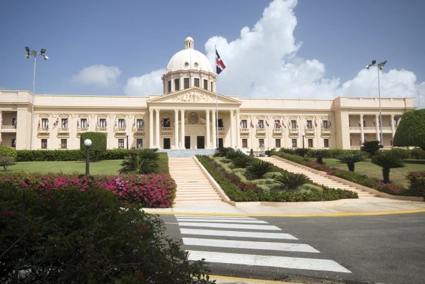 Palacio nacional Pałac krajowe santo domingo Dominikana Republika - Zdjęcie, obraz