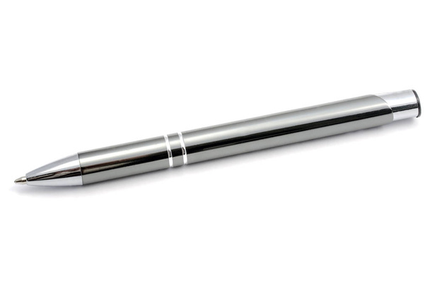kuličkové pero izolované na bílém - Fotografie, Obrázek