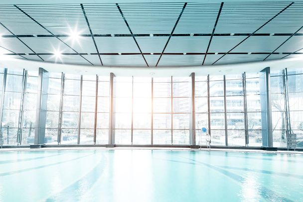 bright indoors swimming pool - Фото, зображення
