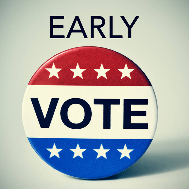early vote in the United States election - Photo, Image