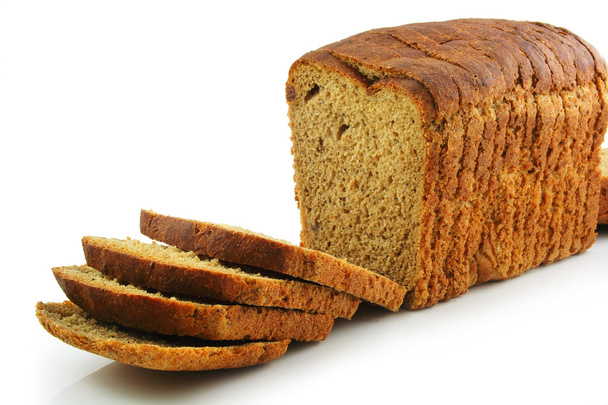 Pan integral aislado en blanco
 - Foto, Imagen