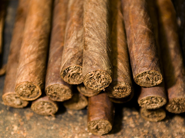 hand made cigars - Photo, Image